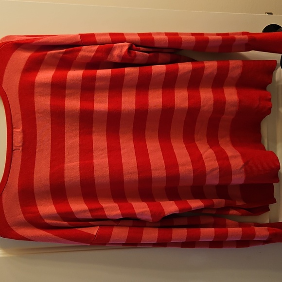 Marled| "LOVE" Striped Sweater| Sz L| EUC! | Rugby, Valentines, Preppy, Boxy - Picture 7 of 10